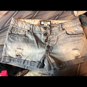 Jean shorts